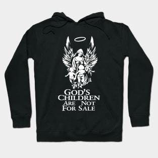 Gods children are not for sale, Angle Hoodie